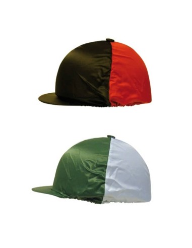 Toque satin bicolore
