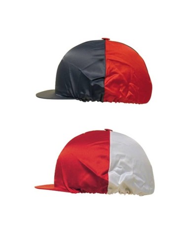 Toque satin bicolore