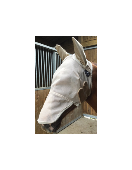 Pro Choice Pony Fliegenmaske mit Ohren - UV-Schutz