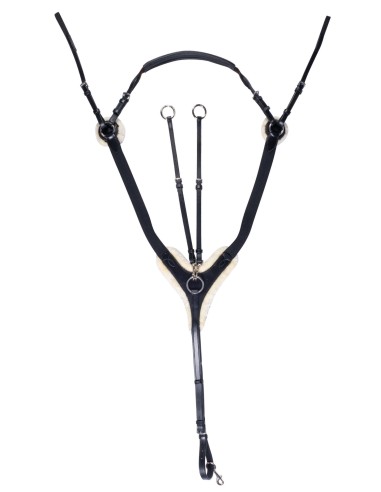 Collier de chasse -Cambridge- mouton synthétique HKM