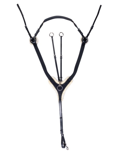 Collier de chasse -Cambridge- mouton synthétique HKM