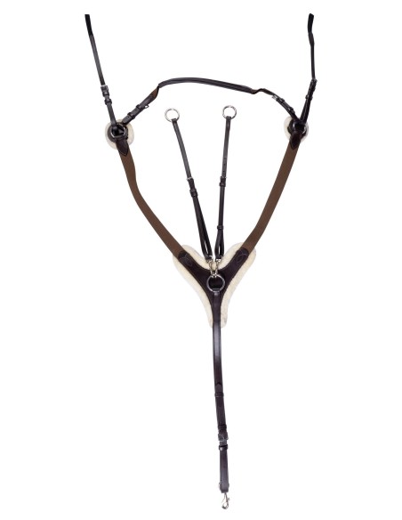 Collier de chasse -Cambridge- mouton synthétique HKM