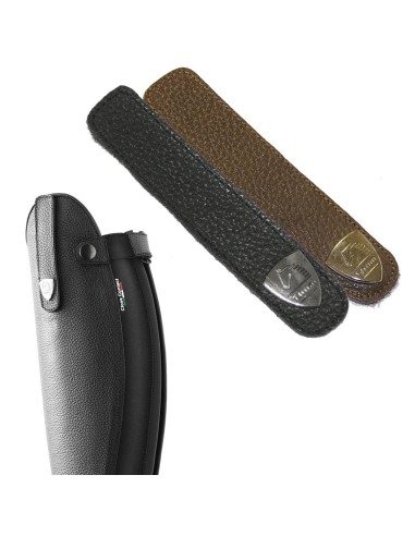 Bracelets en cuir grainé pour bottes Tattini