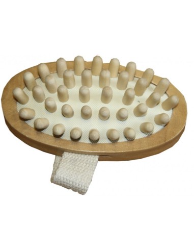 Brosse de massage en hêtre Borstiq