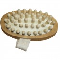 Brosse de massage en hêtre Borstiq