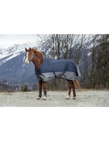 Couverture Equithème Tyrex 600D doublée polaire