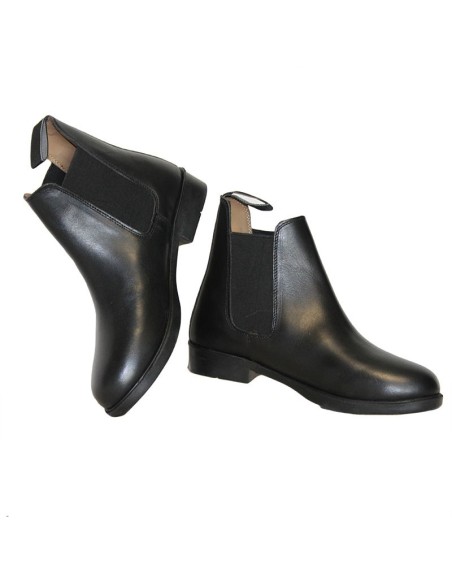 Boots d'équitation cuir avec élastique