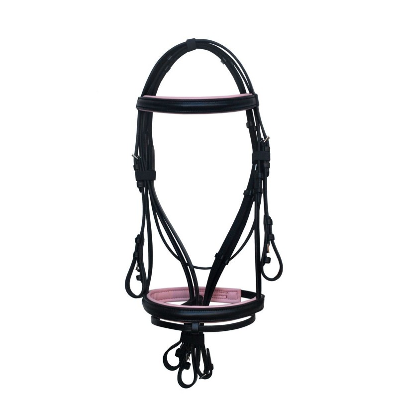 Coussin d'équitation AMKA Pony Shetty - Bleu foncé/rose - 10 sièges - Selle de poney pour enfant Coussin d'équitation AMKA Pony Shetty - Bleu foncé/rose - 10 sièges - Selle de poney pour enfant