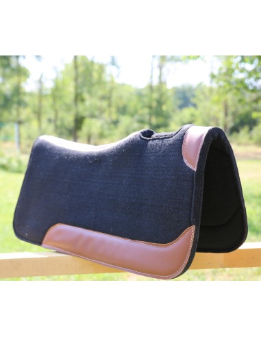 Tapis de selle randonnée western feutre