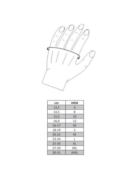 Gants d'été HKM Style