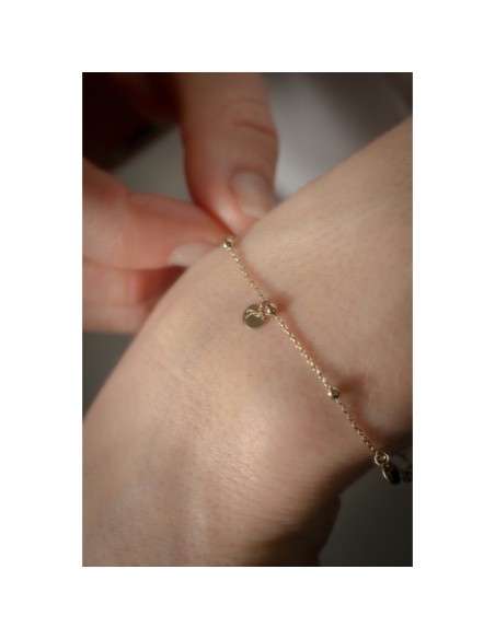 Bracelet Pénélope Eugénie doré