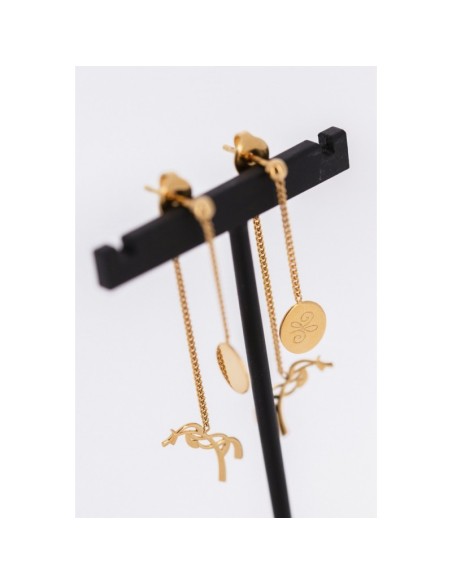 Boucles d'oreilles pendantes Pénélope Yuna
