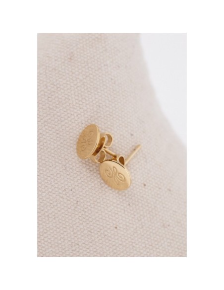 Boucles d'oreilles poussoir Pénélope Lou