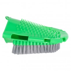 Gant étrille brosse caoutchouc