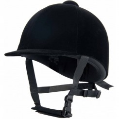 Casque d'équitation velours TdeT