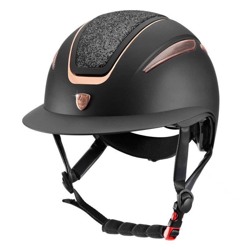 Casque d'équitation Grande visière TATTINI