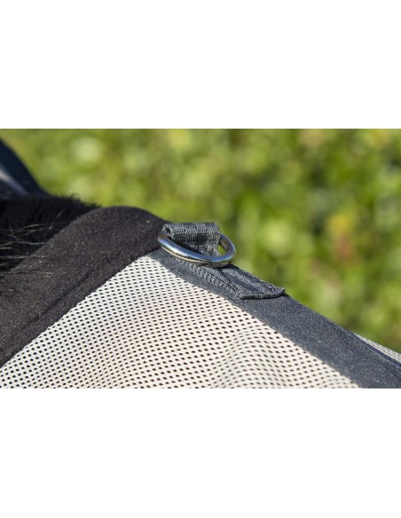 Couverture anti-mouches Fringes Style couvre cou amovible