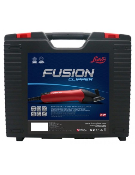Tondeuse Lister Fusion rouge Equin