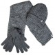 Set d'hiver  écharpe gants bonnet Romeo HKM