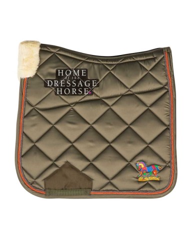 Tapis de selle dressage Aubenhausen Famoso avec mouton(Édition Limitée)