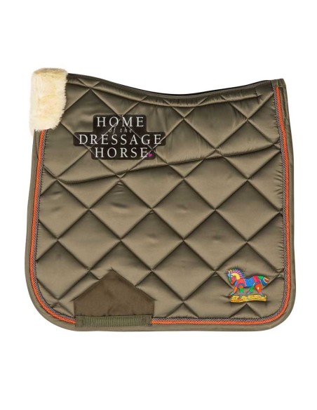 Tapis de selle dressage Aubenhausen Famoso avec mouton(Édition Limitée)