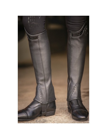 Mini-chaps Pénélope Prisca cuir