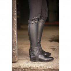 Mini-chaps Pénélope Prisca cuir