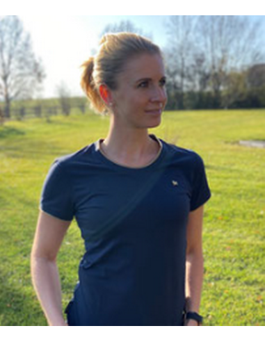 T-Shirt Oana col rond femme Aubenhausen