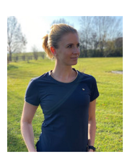 T-Shirt Oana col rond femme Aubenhausen