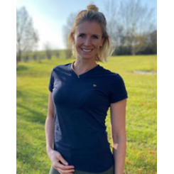 T-Shirt Oana col V femme Aubenhausen