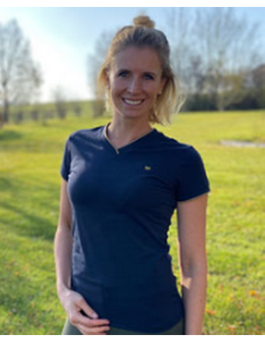 T-Shirt Oana col V femme Aubenhausen