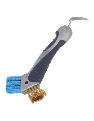 Cure pied brosse métal et douce Scraper