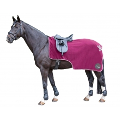 Couvre-reins polaire rosace HKM