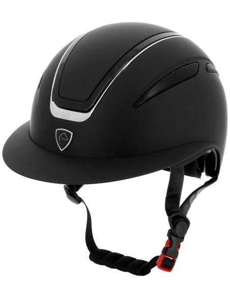 Casque Equithème Agris noir argenté