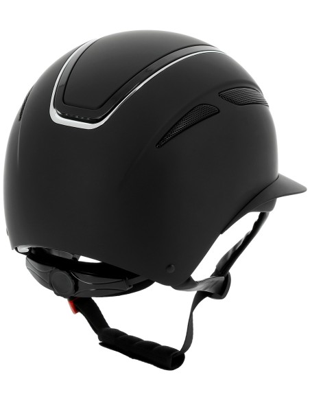 Casque Equithème Agris noir argenté