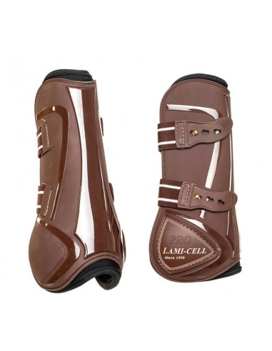 Guetres protège tendons Elite Lamicell Chocolat