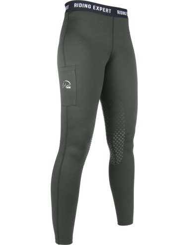Leggings d'équitation riding expert basanes silicone HKM