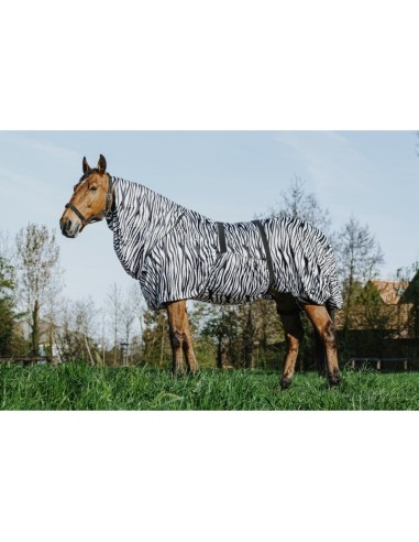 Riding World Couverture Anti-Eczema Zebra