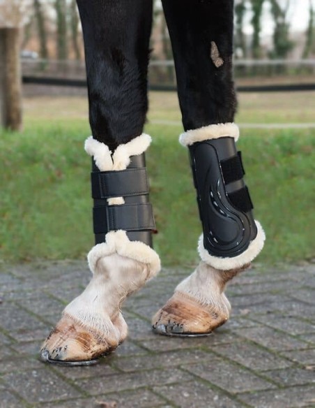 Guêtres de dressage Comfort protection antichocs HKM
