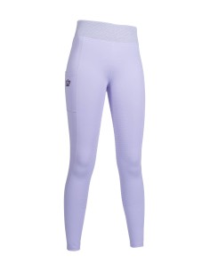 Leggings taille haute lavande fond 1/1 en silicone