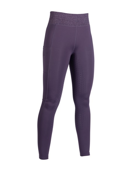 Leggings taille haute blanc fond 1/1 en silicone