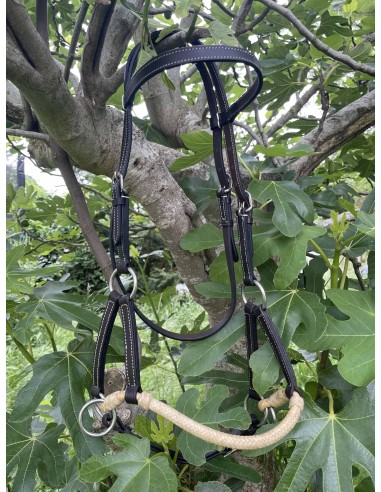 Deluxe Latigo Leather Side Pull Valley Miles