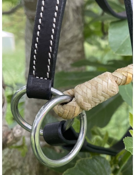 Deluxe Latigo Leather Side Pull Valley Miles
