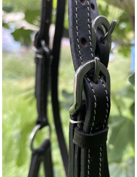 Deluxe Latigo Leather Side Pull Valley Miles