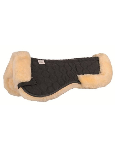 Amortisseur de dos mouton véritable HKM Naturel