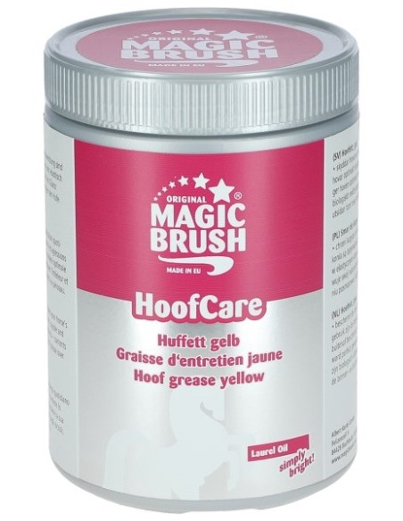 MagicBrush Graisse jaune pour sabot huiles et laurier