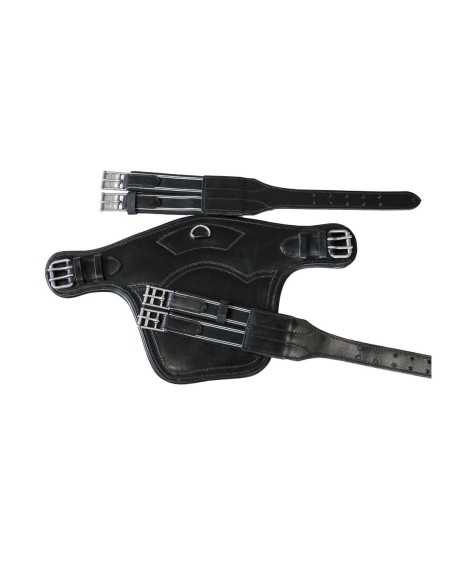 Sangle à bavette cuir réglable 95 à 145