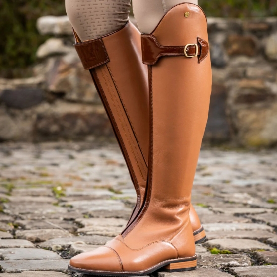 Bottes d equitation Liano HKM Longueur Largeur standard