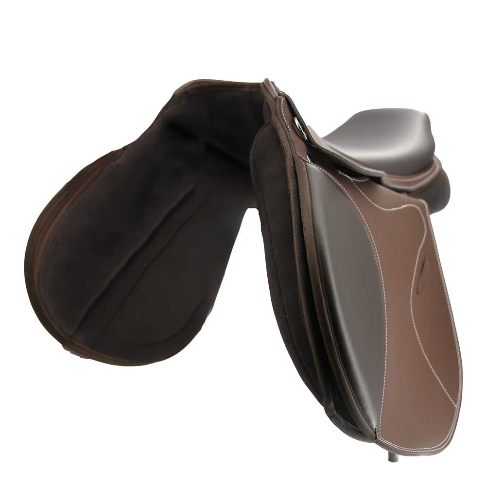 Selle synthétique demi-race de marque de haute qualité 17 Selle synthétique demi-race de marque de haute qualité 17