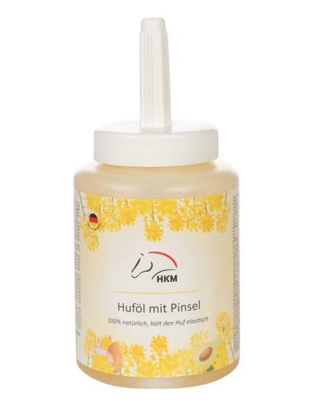 Huile pour sabots 100% naturel avec pinceau 450 ml